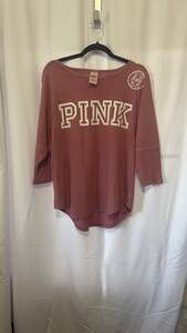 PINK Victoria's Secret Full-Zip Hoodie Sweatshirt